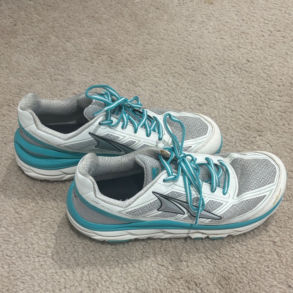 Altra Women's Athletic Shoes - White and Teal